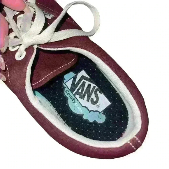 Maroon suede vans - Picture 6 of 8